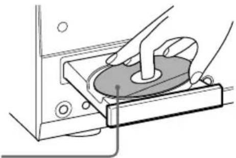 SONY DHC0-MD313 - Breng een opneembare MD in. - 2