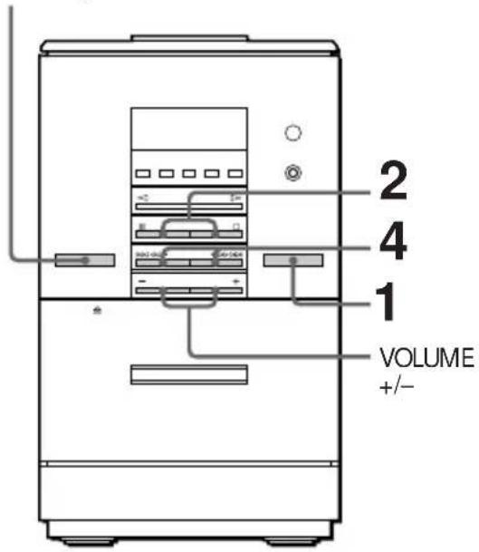 SONY CM-ED1 - — Einstellen gespeicherter Sender - 1