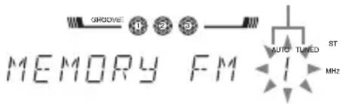 GROOVE MEMORY FM AUTO TUNED ST MHz