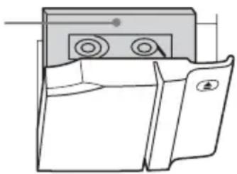 SONY MHC-RG444 - Plaatsing van een tape - 1