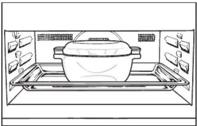MIELE H6300BM - Geschirr in den Garraum setzen - 1