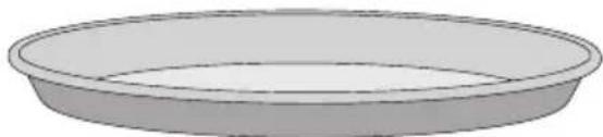MIELE H6300BM - Runde Backform HBF27-1 - 1
