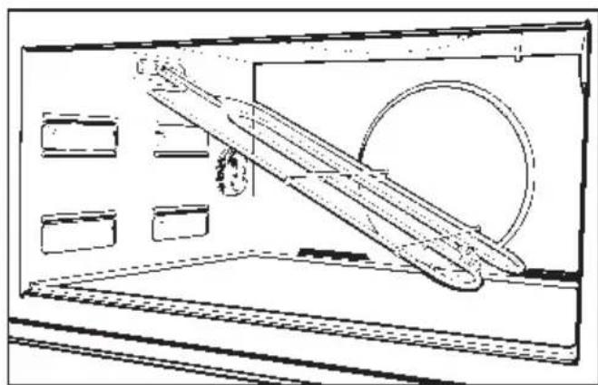 MIELE H 177 MB - Garraumdecke - 2
