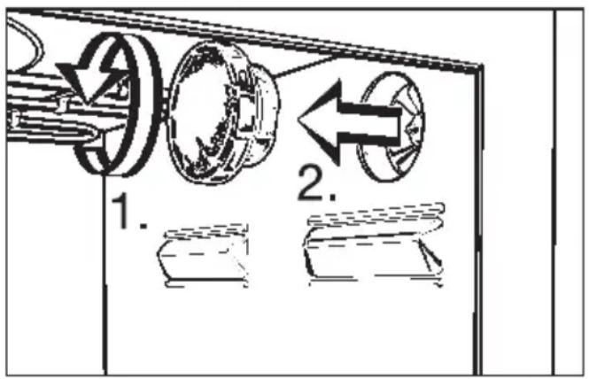 MIELE H 177 MB - ... die Gerätetür während eines Vorganges mit einer konventionellen Betriebsart geöffnet wird, und kein Betriebsgeräusch zu hören ist? - 1