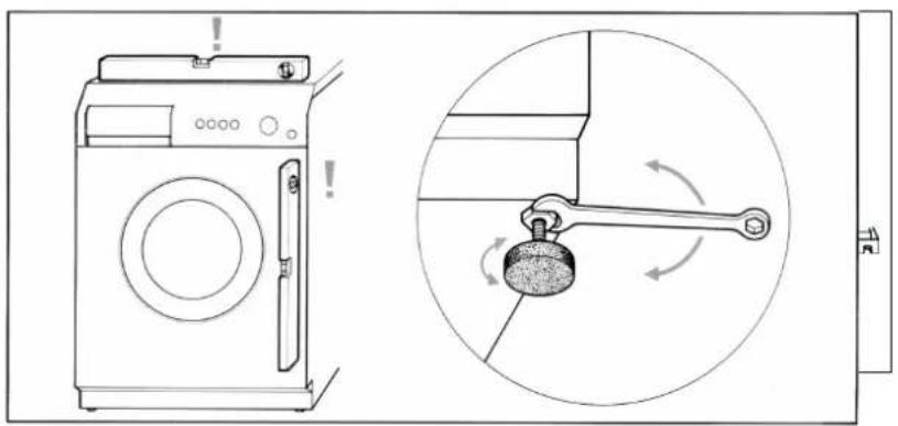 SMEG LBS1600X - POSITIONING AND LEVELLING - 1