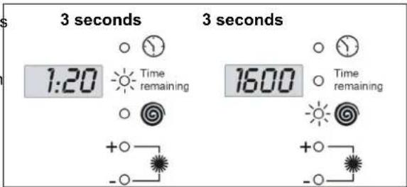SMEG LBS1600X - Display information - 1