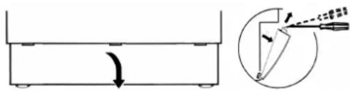 SMEG LBB14B - REINIGUNG DER TÜRDICHTUNG - 3