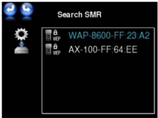 Search SMR WAP-8600-FF:23:A2 AX-100-FF:64:EE