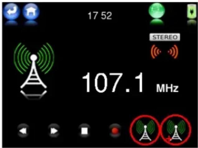 17 52 STEREO 107.1 MHz