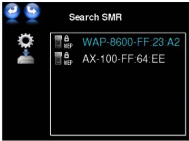 Search SMR WAP-8600-FF:23:A2 AX-100-FF:64:EE