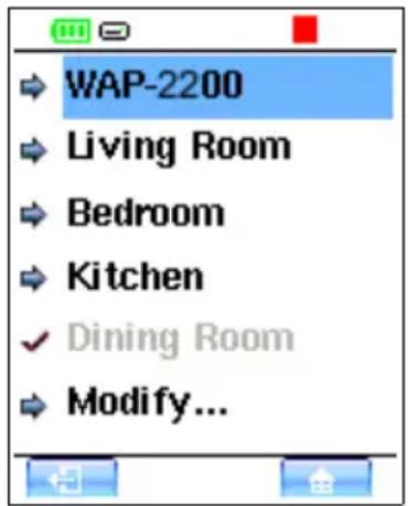 WAP-2200 Living Room Bedroom Kitchen ✓ Dining Room Modify...