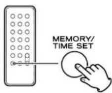 MEMORY/ TIME SET