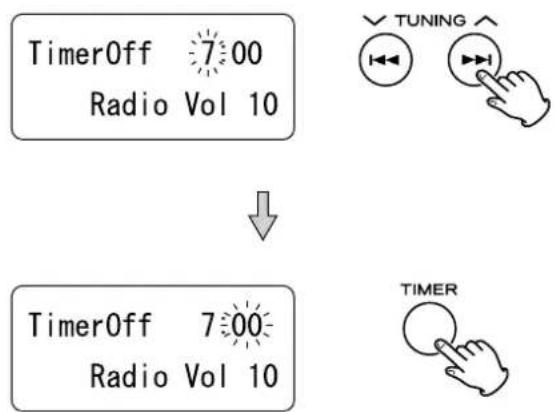 TEAC MC-DX40 - De timer instellen 1 - 10