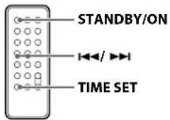 STANDBY/ON TIME SET