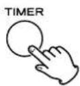 TEAC MC-DX40 - Press and hold the TIMER button until "TimerOn" appears on the display. - 2