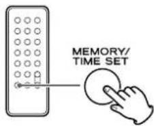 MEMORY/ TIME SET