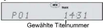 P01 14:31 Gewählte Titelnummer
