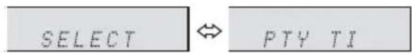 SELECT ⇔ PTY TI