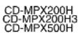 SHARP CD-MPX500H - In other Countries outside the EU - 1