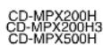 SHARP CD-MPX500H - Auto power off function: - 1