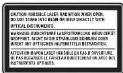SHARP CD-MPX500H - ● VORSICHT - 1