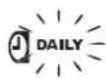 JVC CA-MXKC2 - Drücken Sie die Taste CLOCK TIMER, bis gleich nach "DAILY" der Eintrag "ON TIME" (Einschaltzeit) in der Anzeige erscheint. - 2
