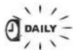 JVC CA-MXKC2 - Drücken Sie die Taste CLOCK TIMER, bis gleich nach "DAILY" der Eintrag "ON TIME" (Einschaltzeit) in der Anzeige erscheint. - 2