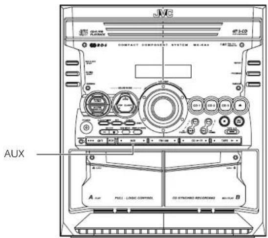JMC COMPACT COMPONENT SYSTEM ME-AX AUX A FULL LOGIC CONTROL CD STINCHIO RECORDING B
