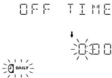 OFF TIME ↓ DAILY