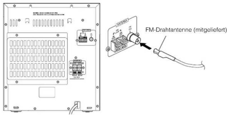 FM-Drahtantenne (mitgeliefert)