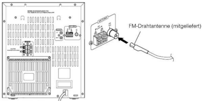 FM-Drahtantenne (mitgeliefert)