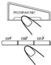 PROGRAM/SET CD1 CD2 CD3