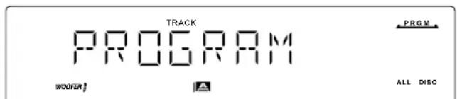 TRACK PROGRAM PROG. WODDER! ALL DISC