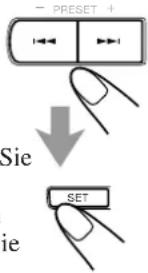 - PRESET + Sie SET Lie
