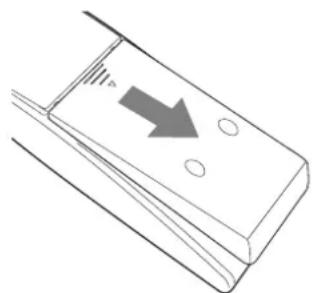 JVC CA-HXZ10 - Einlegen der Batterien in die Fernbedienung - 1