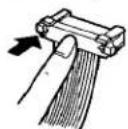 TECHNICS SC-CH717 - Connect the flat cable. - 1