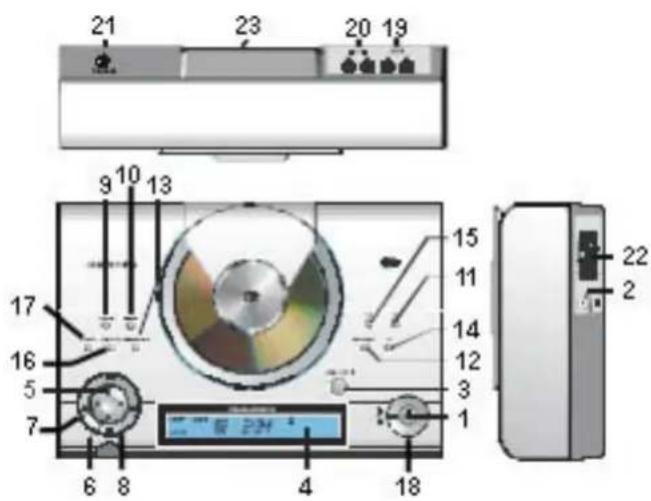 Soundmaster DISC 3003 - Hauptgerät - 1