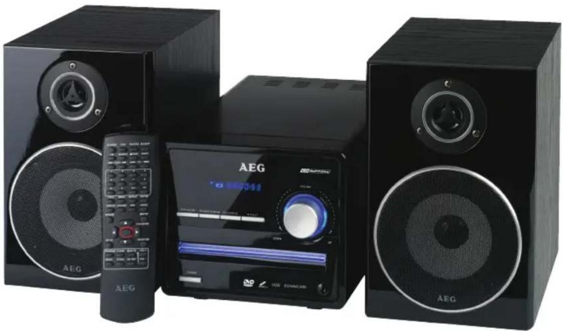 AEG MC 4434 DVD/USB/CR - Bedienungsanleitung/Garantie - 1