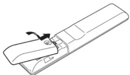 ONKYO PHA-1045DAB - Installazione delle batterie - 3
