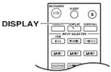DISPLAY ONSTANDS BY SLEEP I/O DISPLAY CLOCK CALL USB INPUT SELECTOR E+0 TIME HOLD USB1 USB2 USB3 SIMXXX ONTHY