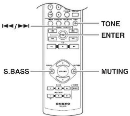 TONE ENTER S.BASS MUTING ONEXO