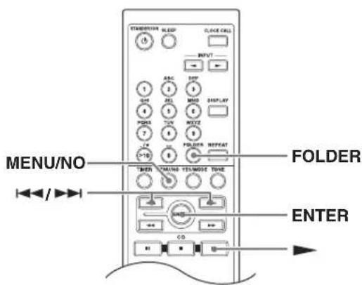 STANDARD BEEP CLOCK CALL INPUT 1 ABC 2 3 3 4 4 5 5 6 6 7 7 8 7 9 7 10 FORDER MENU/NO FOLDER ENTER <> Enter