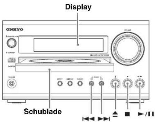 Display ONKYO Schublade
