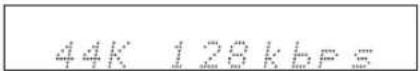 ONKYO CS-325S - Bemonsteringsfrequentie en bitrate: - 1