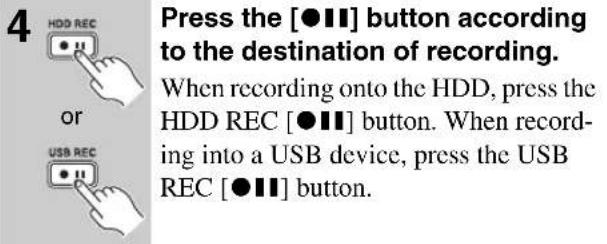 ONKYO BR-925 - Recording Using the Remote Controller - 4