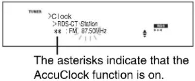ONKYO BR-925 - Setting AccuClock to Use a Specific Station - 3