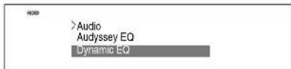 >Audio Audyssey EQ Dynamic EQ