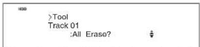 >Tool Track 01 :All Erase?
