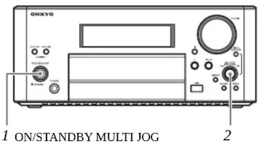 ONXVO 1 ON/STANDBY MULTI JOG 2