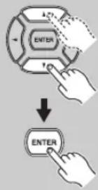 ONKYO BR-925 - Press the [●■] button according to the transfer destination. - 1